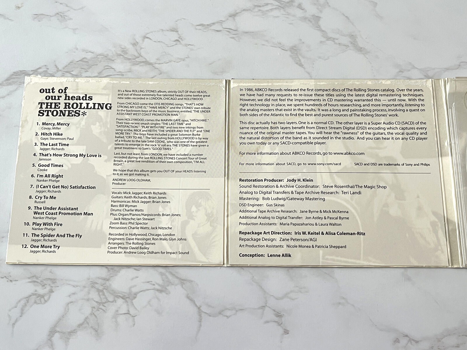 The Rolling Stones – Out Of Our Heads (2002) [JAPAN PRESS]