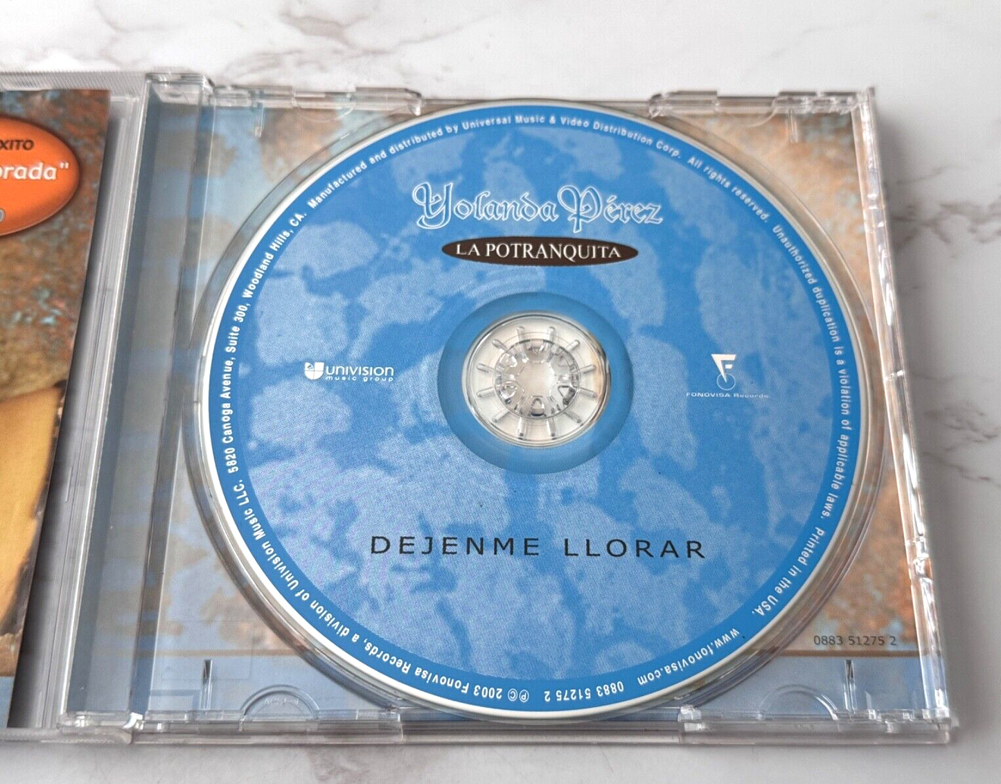 Yolanda Perez – La Potranquita Dejenme Llorar (2003)