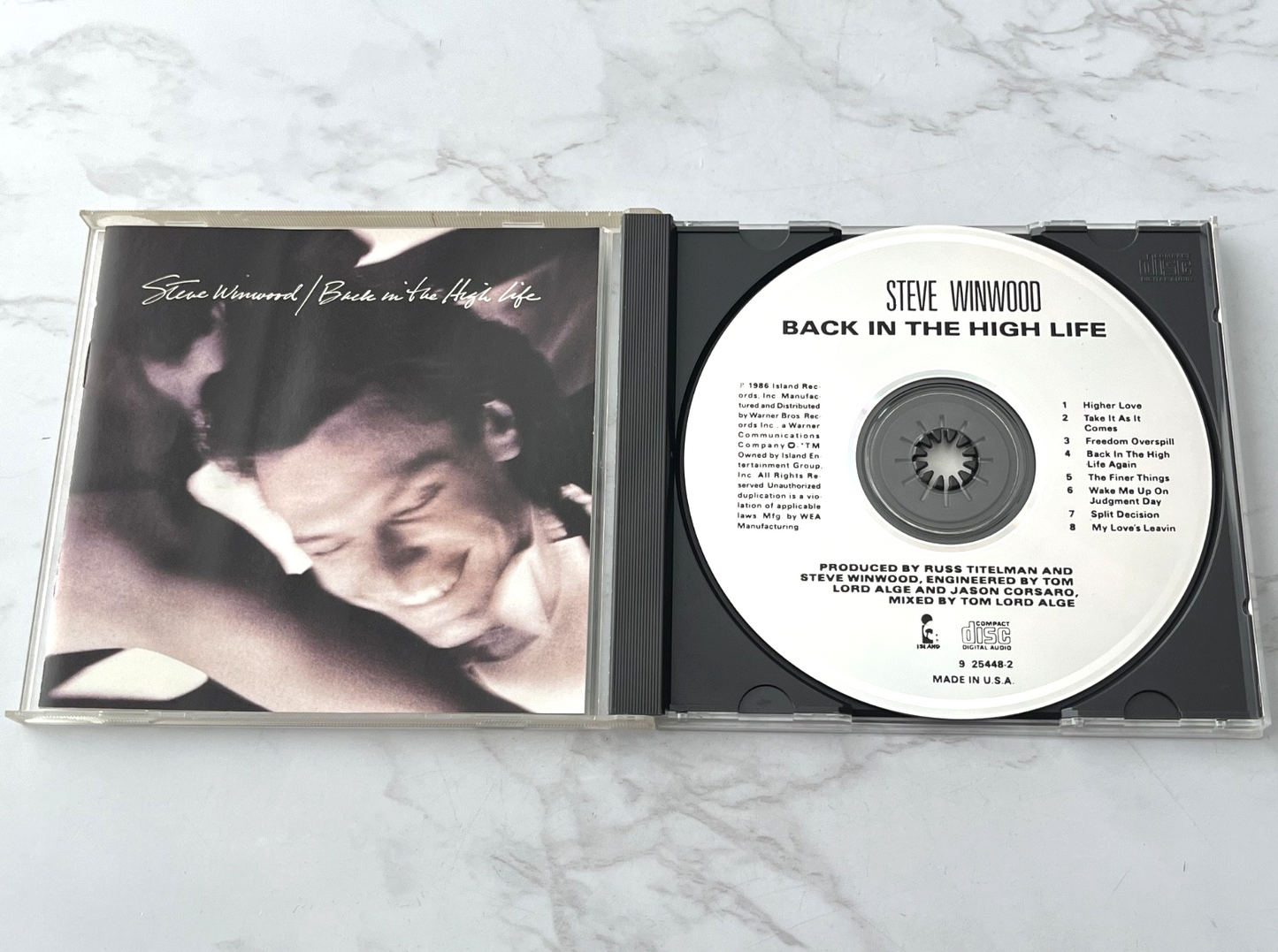 Steve Winwood – Back In The High Life