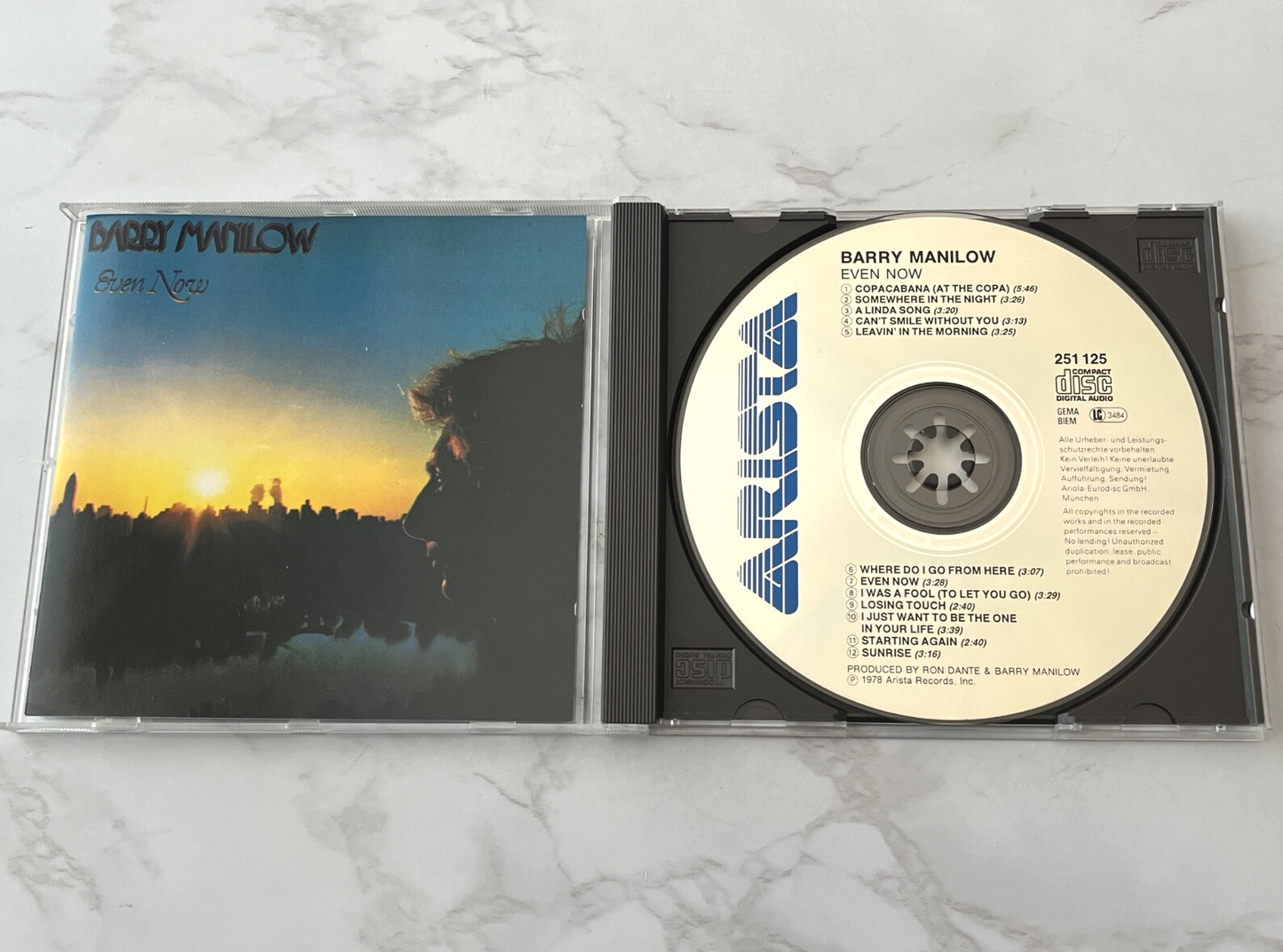 Barry Manilow – Even Now [GERMAN PRESS]