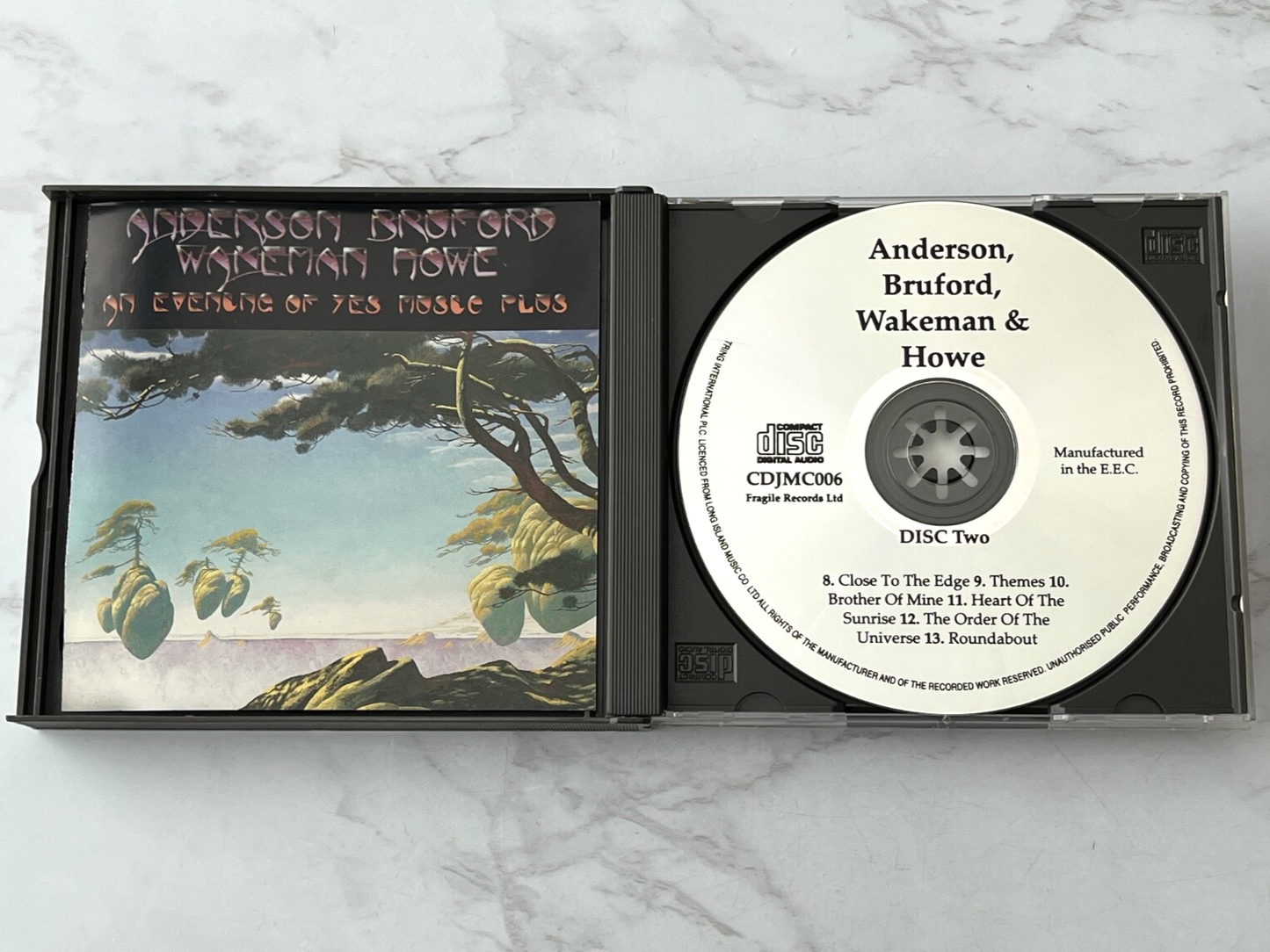 Anderson Bruford Wakeman Howe – Anderson, Bruford, Wakeman & Howe An Evening Of Yes Music Plus 2 (1993)