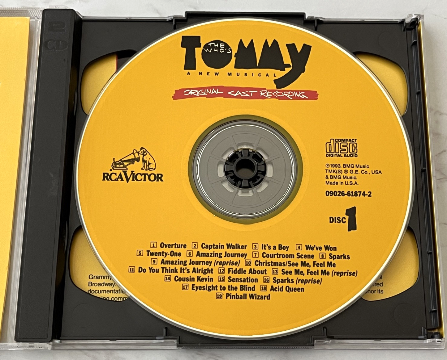 The Who's Tommy Original Cast Recording 2 (1993)
