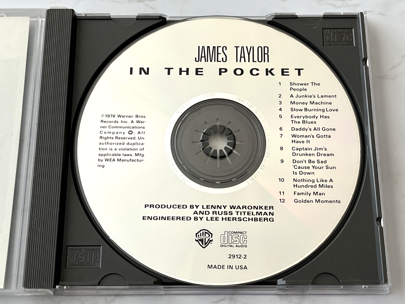 James Taylor – In The Pocket