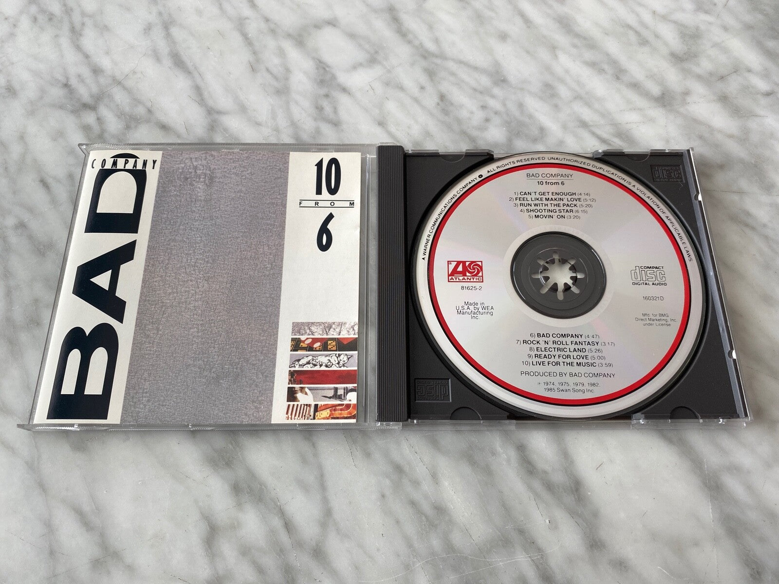 Bad Company – 10 From 6