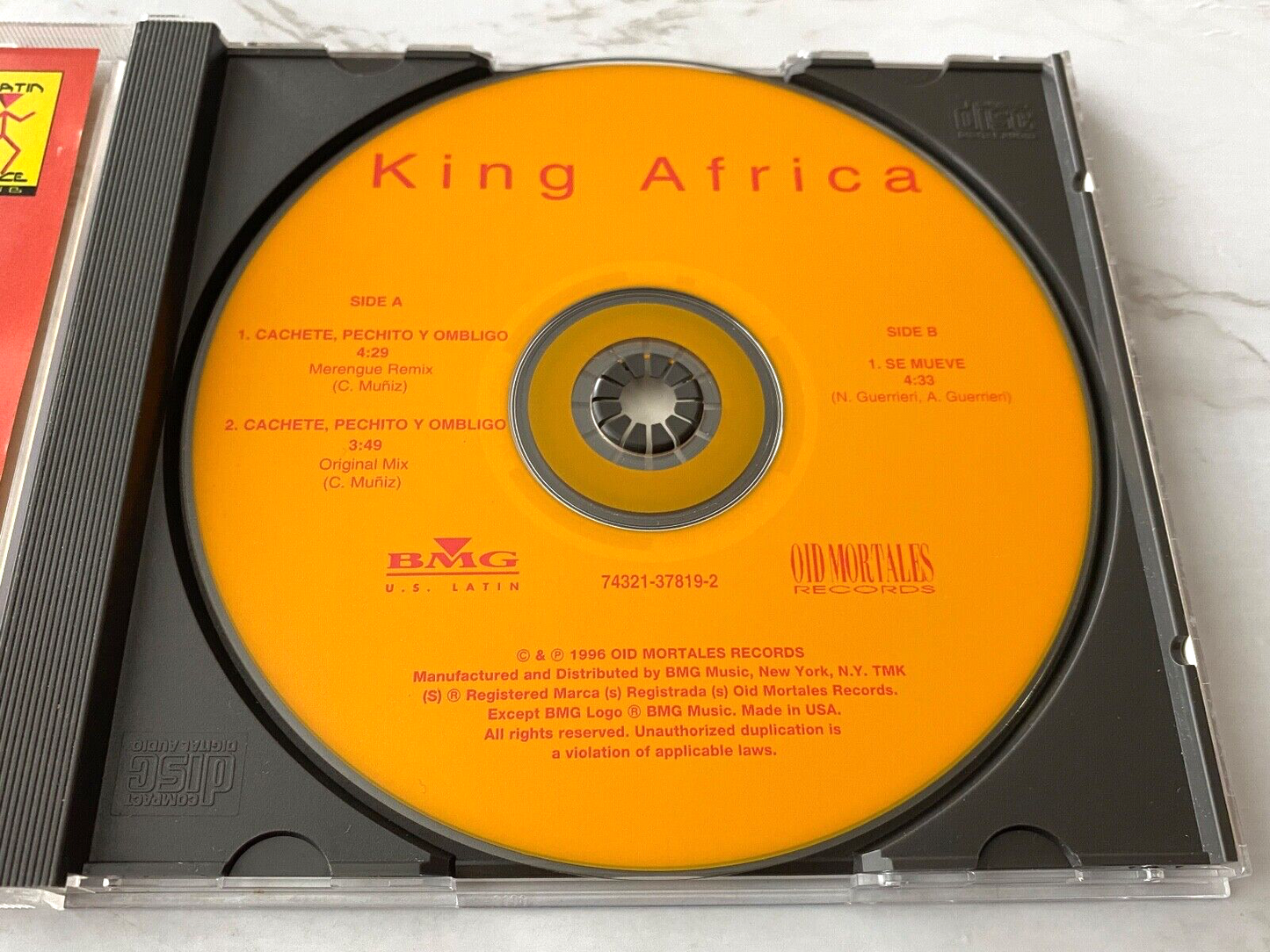 King Africa – Cachete Pechito Y Ombligo (1996)