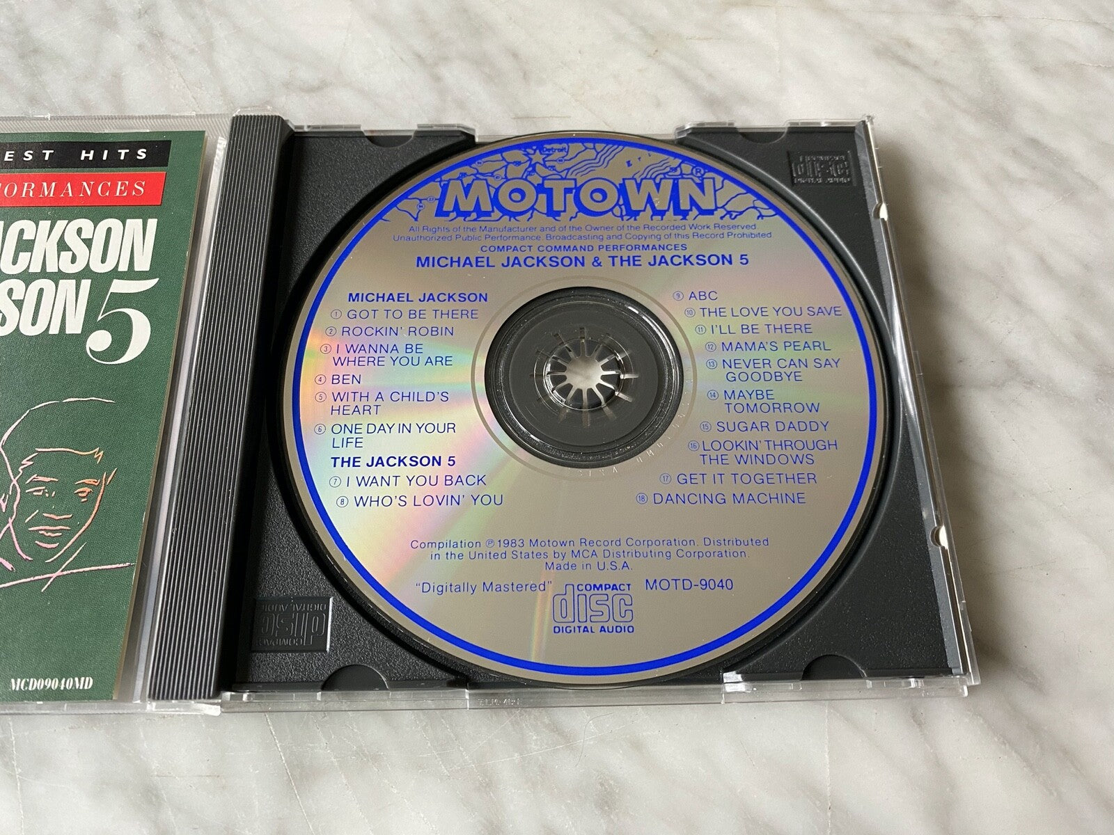 Michael Jackson & The Jackson 5 – 18 Greatest Hits [JAPAN PRESS]
