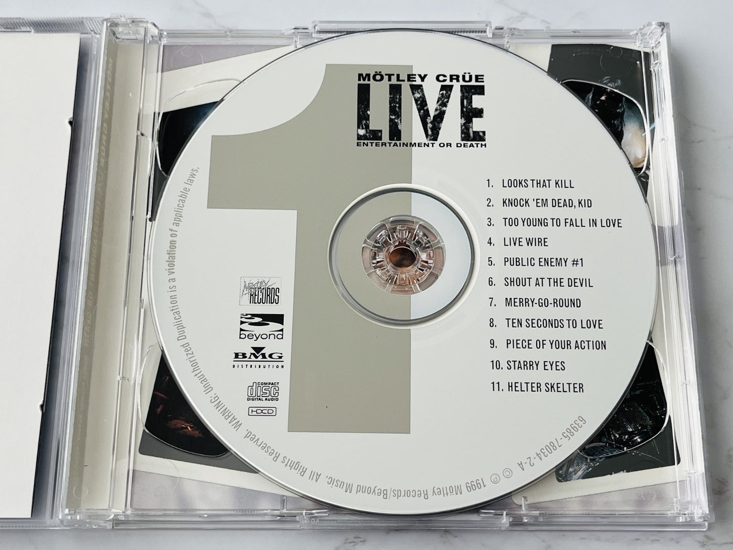 Motley Crue, Mötley Crüe – Live Entertainment Or Death 2 (1999)