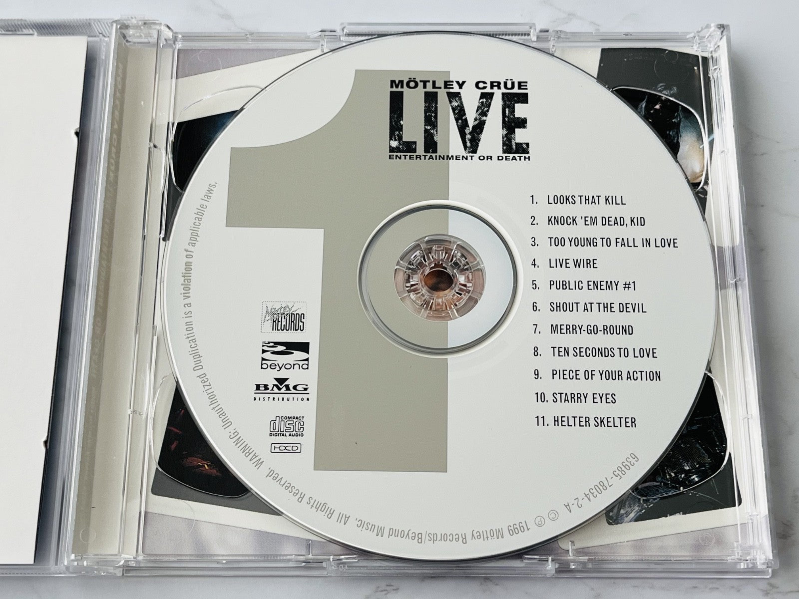Motley Crue, Mötley Crüe – Live Entertainment Or Death 2 (1999)