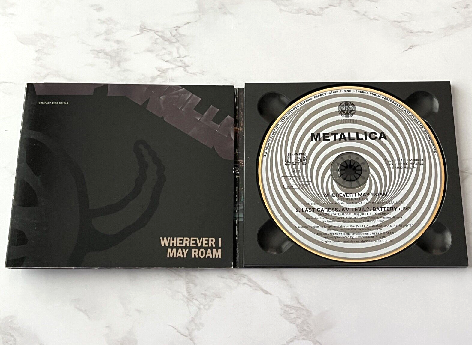 Metallica – Wherever I May Roam (Digipak) (1992)