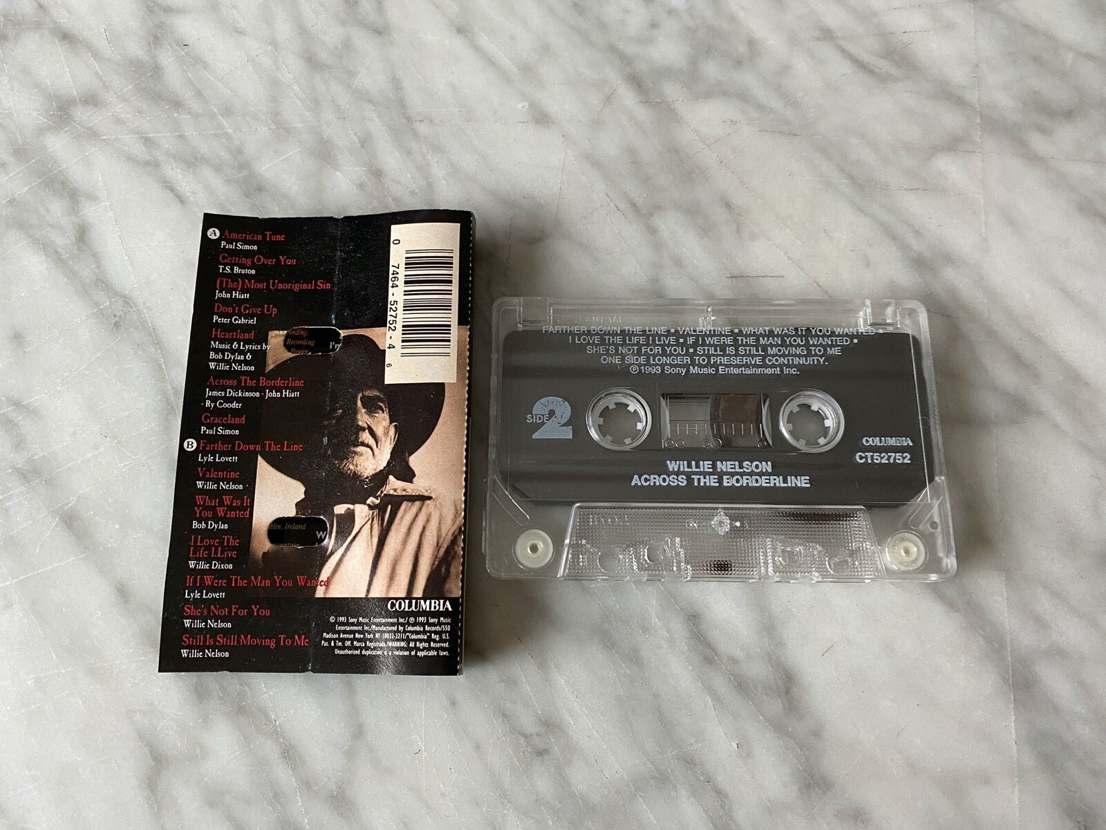 Willie Nelson – Across The Borderline (1993)