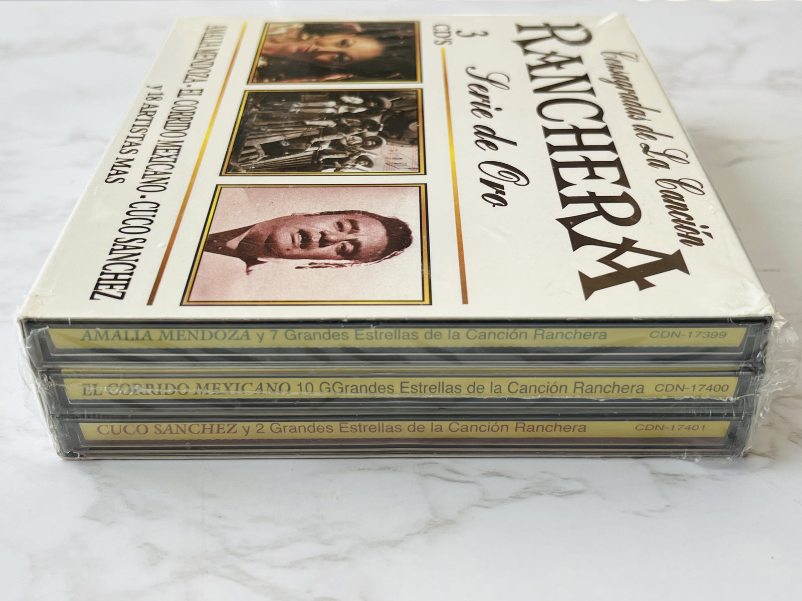 Amalia Mendoza, Cuco Sanchez, El Corrido Mexicano, Various – Ranchera Serie De Oro 3 (Box Set) (2004)