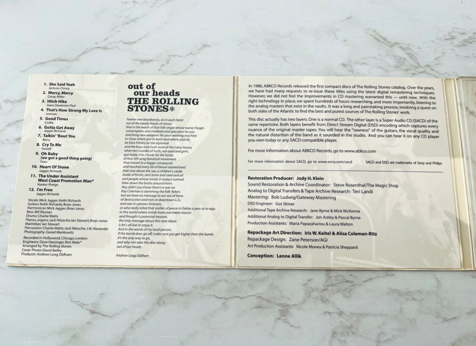 The Rolling Stones – Out Of Our Heads UK (2002) [JAPAN PRESS]