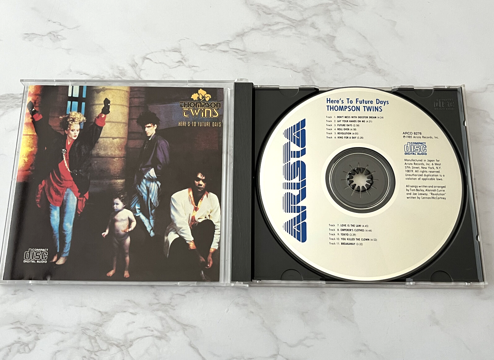 Thompson Twins – Here's To Future Days [JAPAN PRESS]