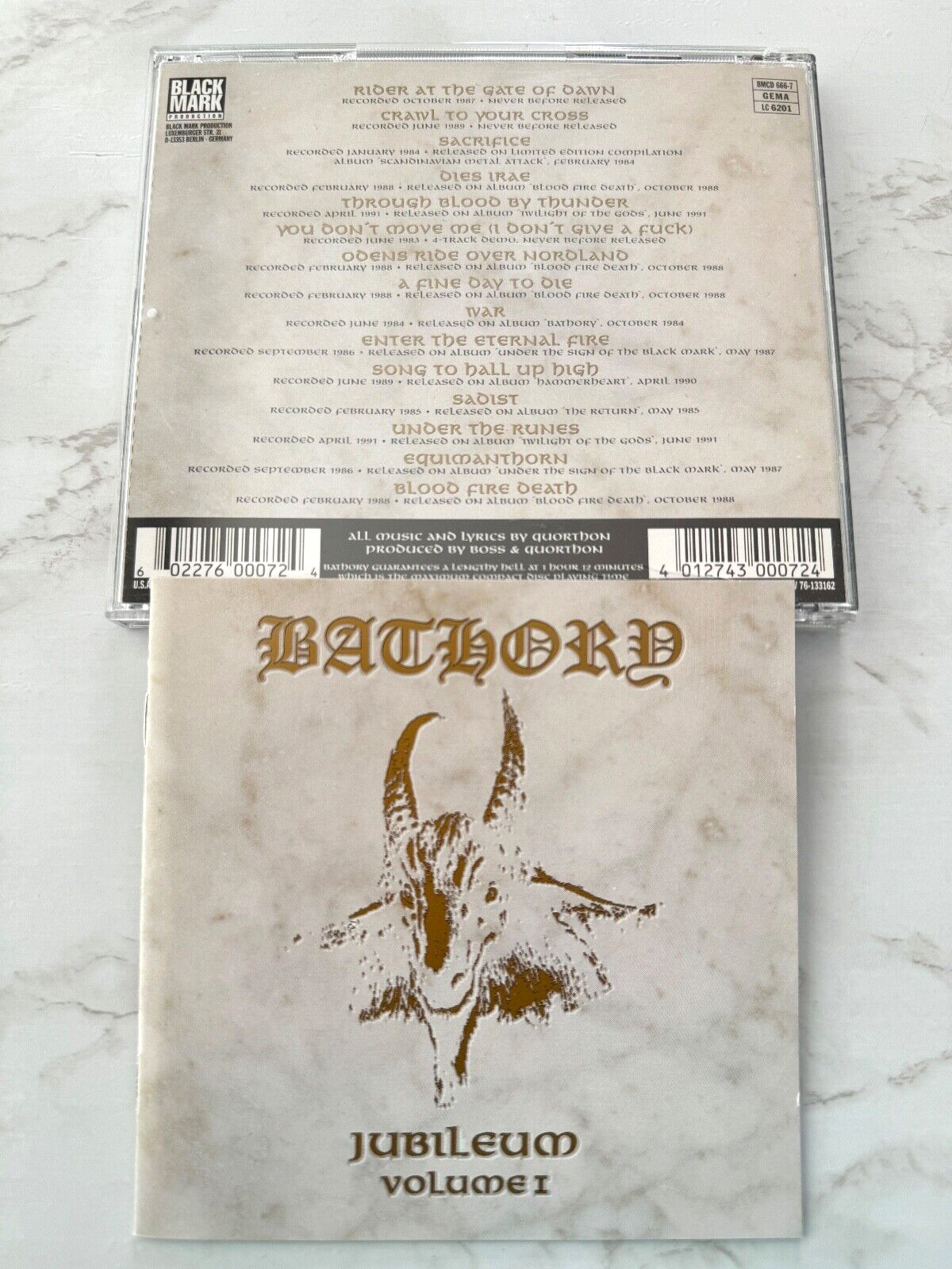 Bathory – Jubileum Volume I [GERMAN PRESS]
