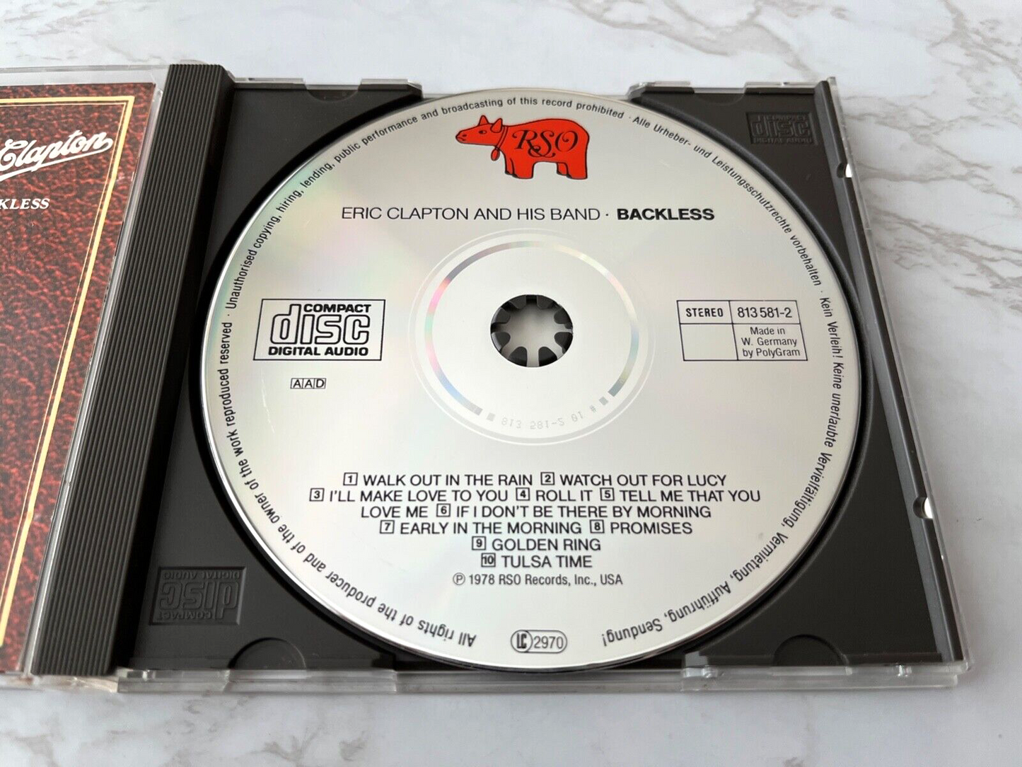 Eric Clapton – Backless (1987) [GERMAN PRESS]