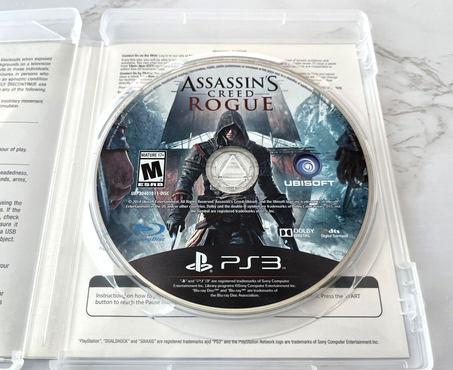 Assassin's Creed Rogue LIMITED EDITION! Sony PlayStation 3 Ubisoft 2014 PS3 (2014)