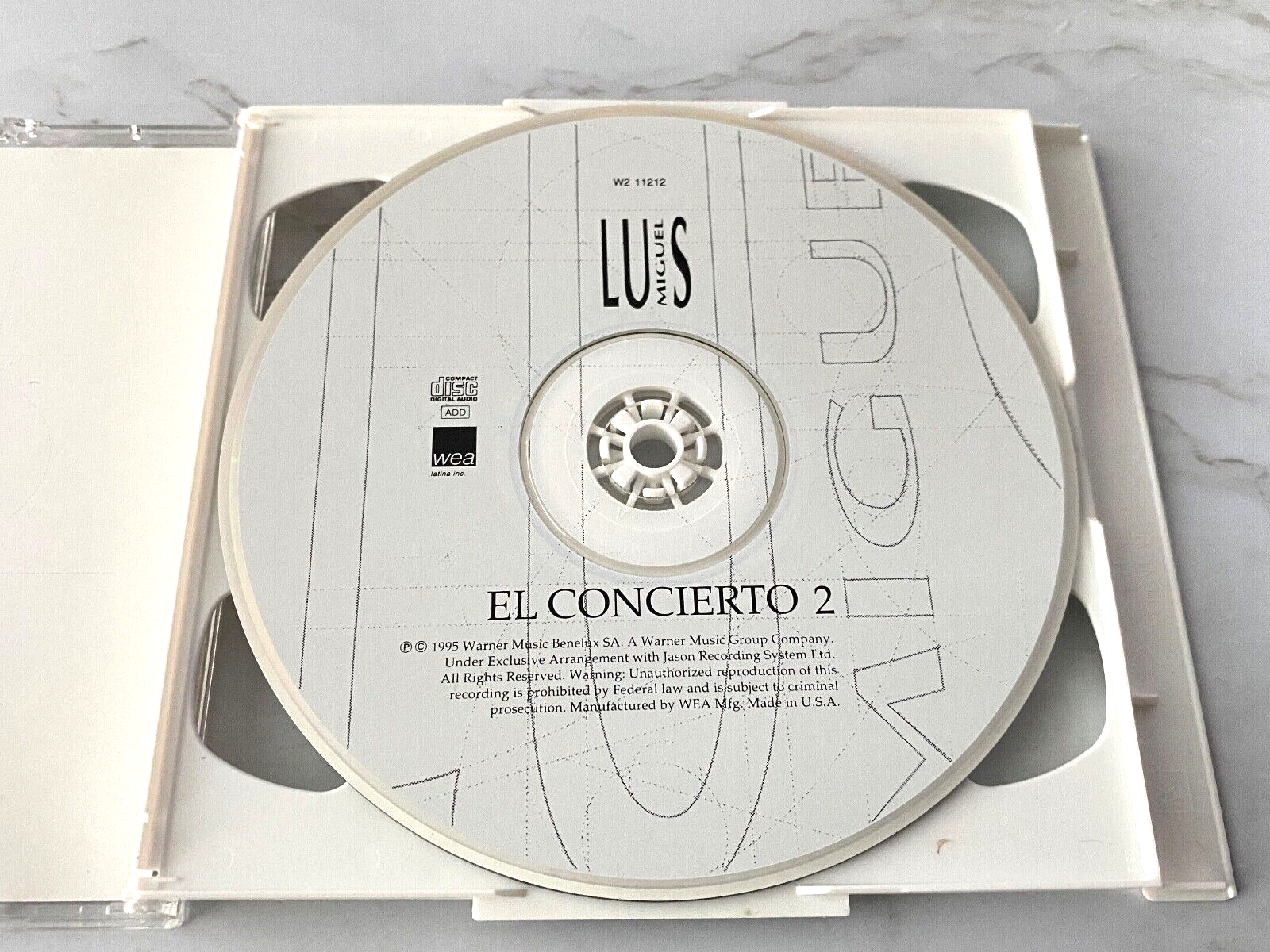 Luis Miguel – En Concierto 2 (1995)