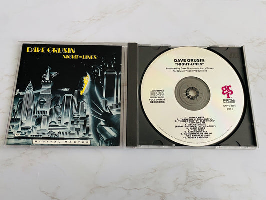 Dave Grusin – Night Lines (1984) [JAPAN PRESS]
