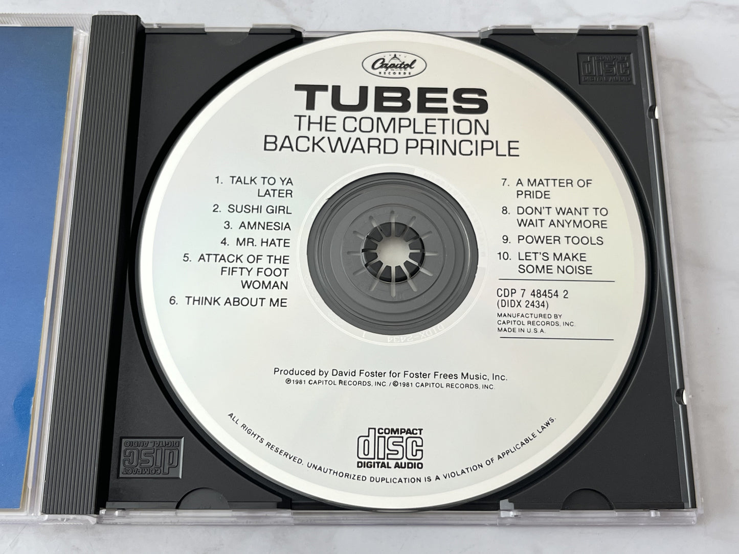 The Tubes – The Completion Backward Principle