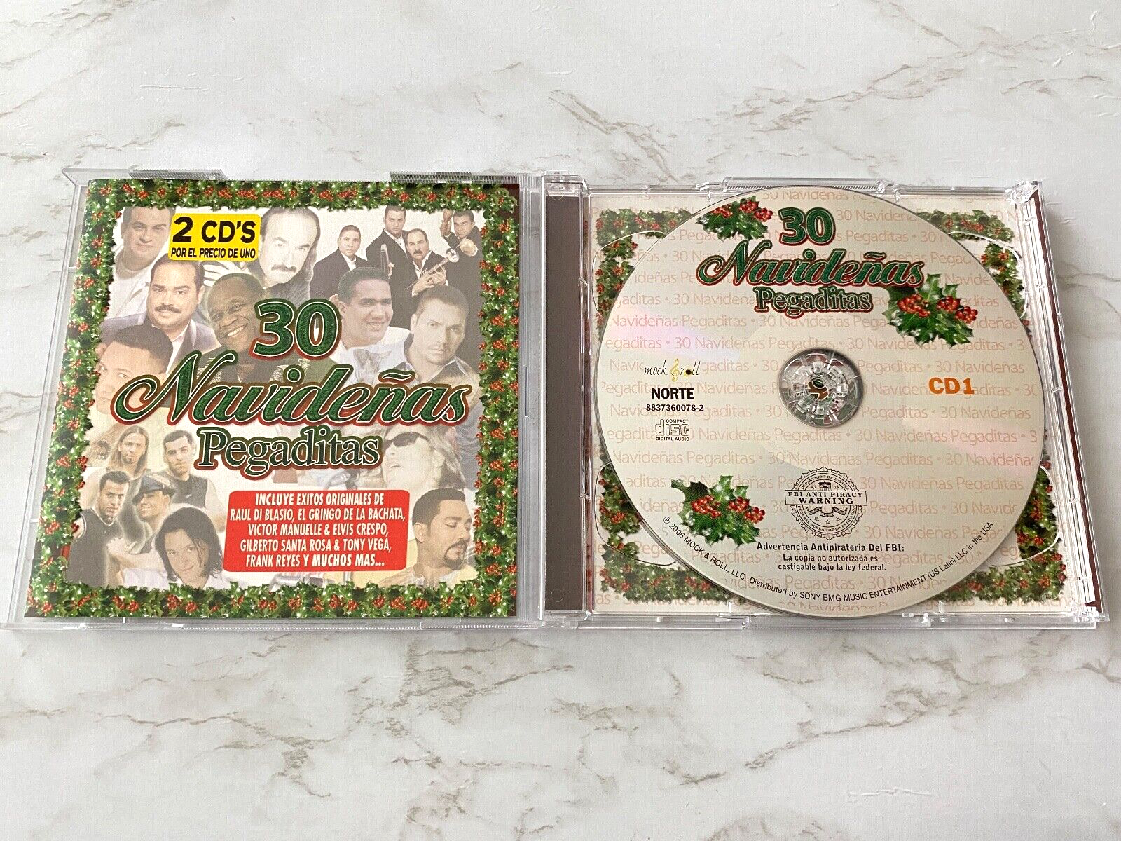 Various, Jose Feliciano – 30 Navideñas Pegaditas 2 (2006)