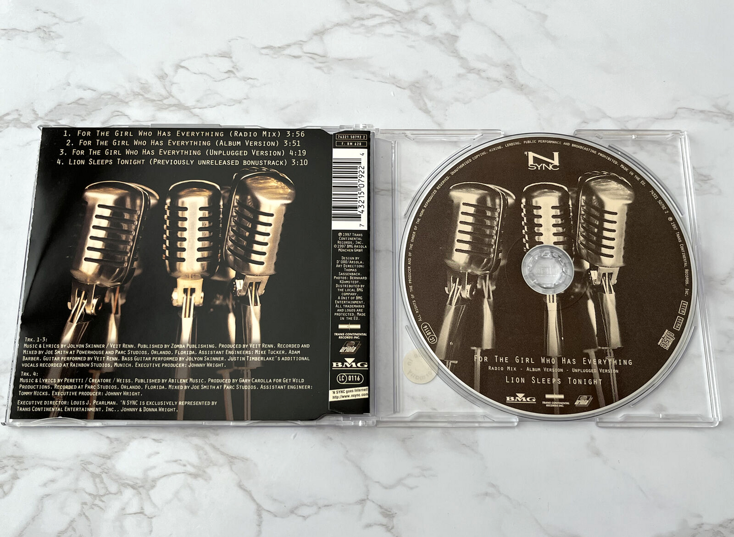 NSYNC – For The Girl Who Has Everything (Maxi Single) (1997)