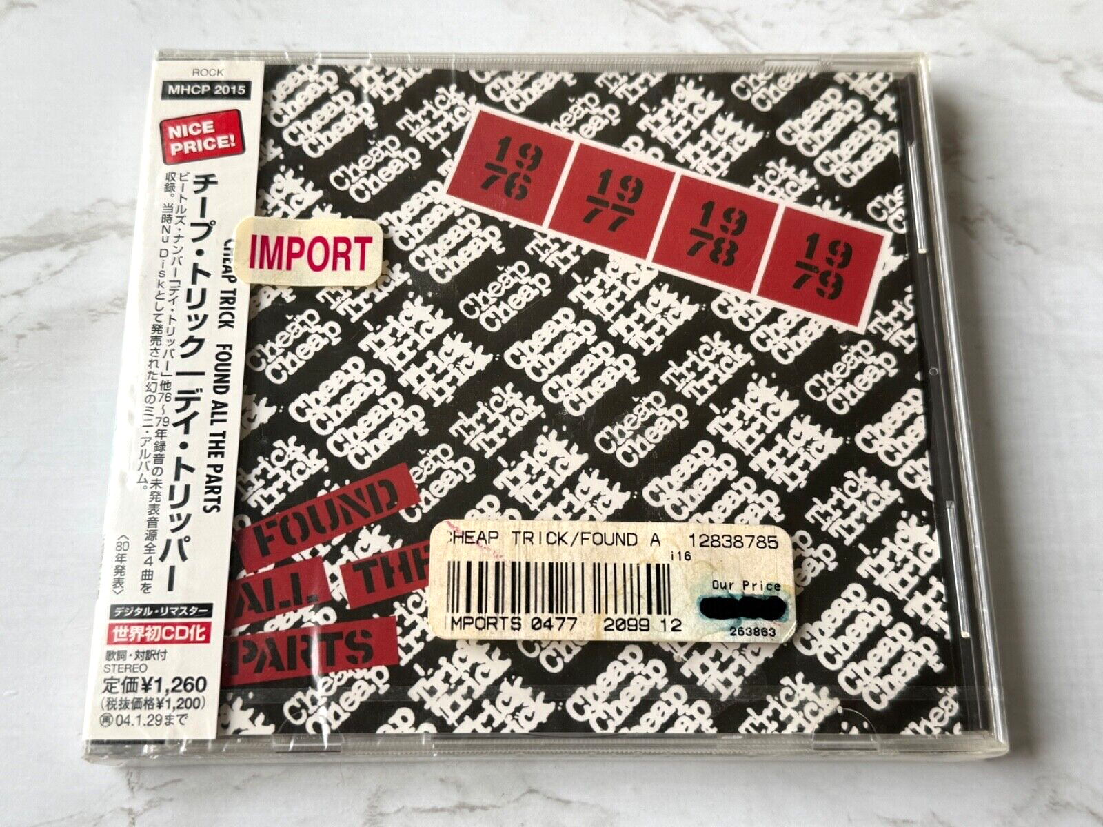 Cheap Trick – Found All The Parts (2003) [JAPAN PRESS]