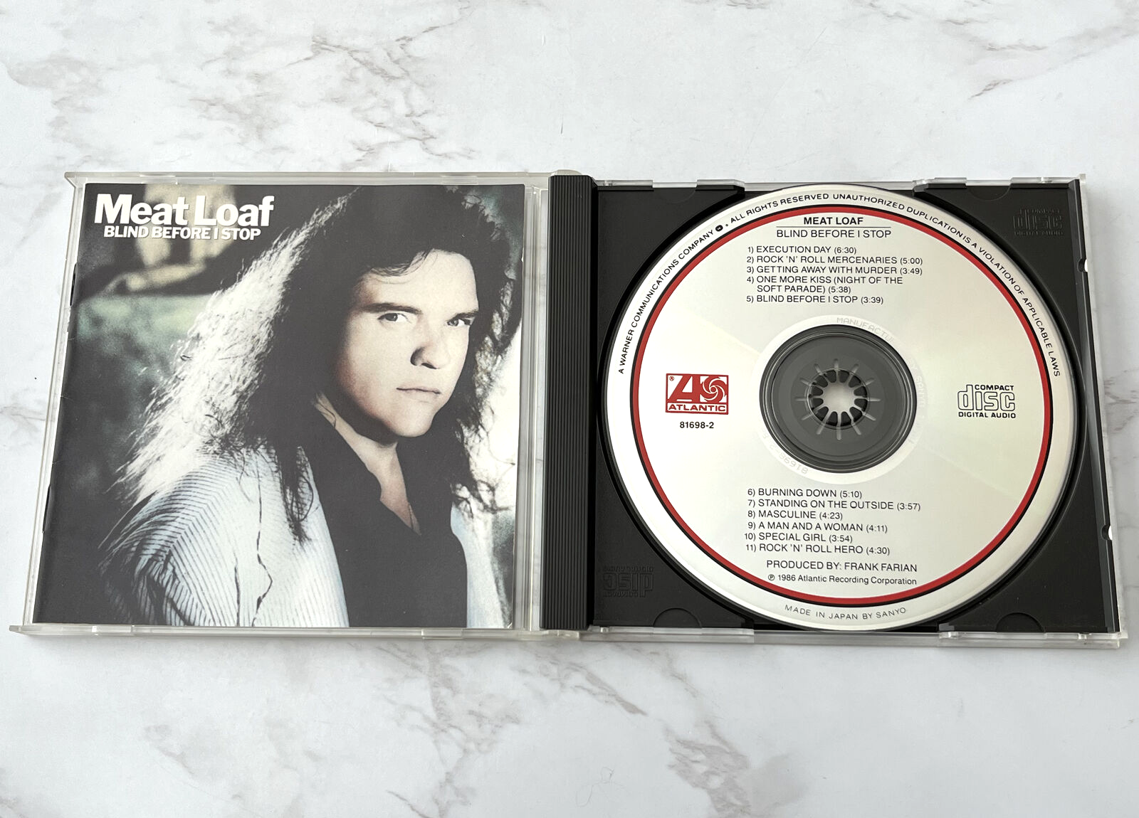 Meat Loaf – Blind Before I Stop (1986) [JAPAN PRESS]