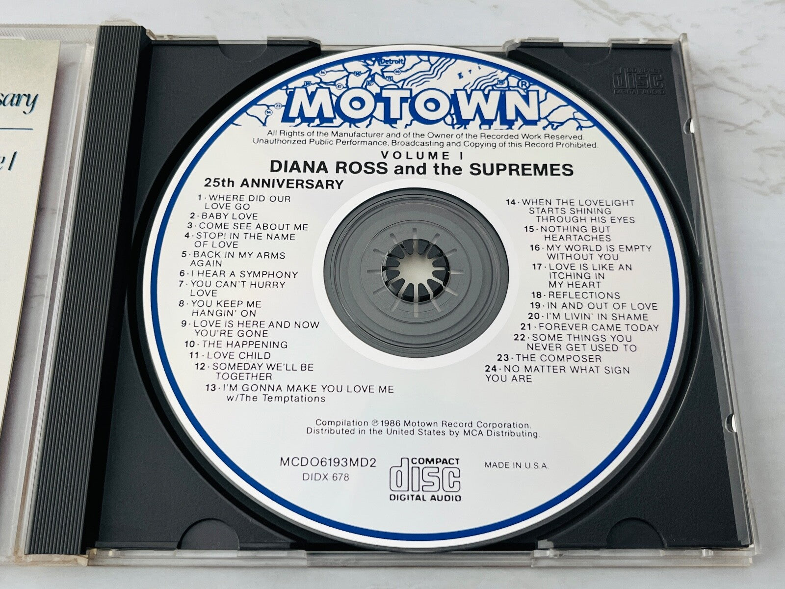 Diana Ross, The Supremes – 25th Anniversary Vol. 1