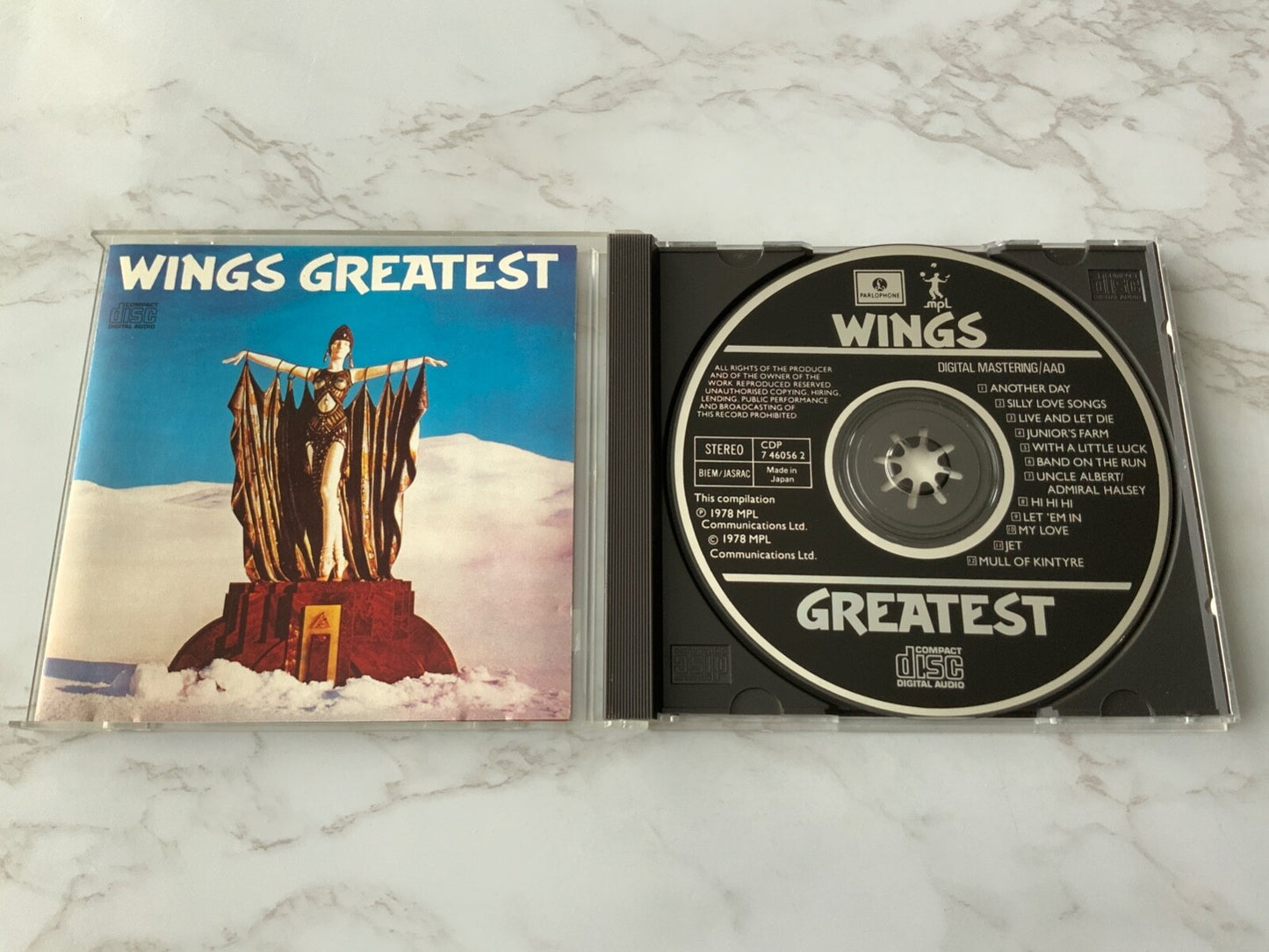 Paul McCartney, Wings – & Wings Greatest [JAPAN PRESS]