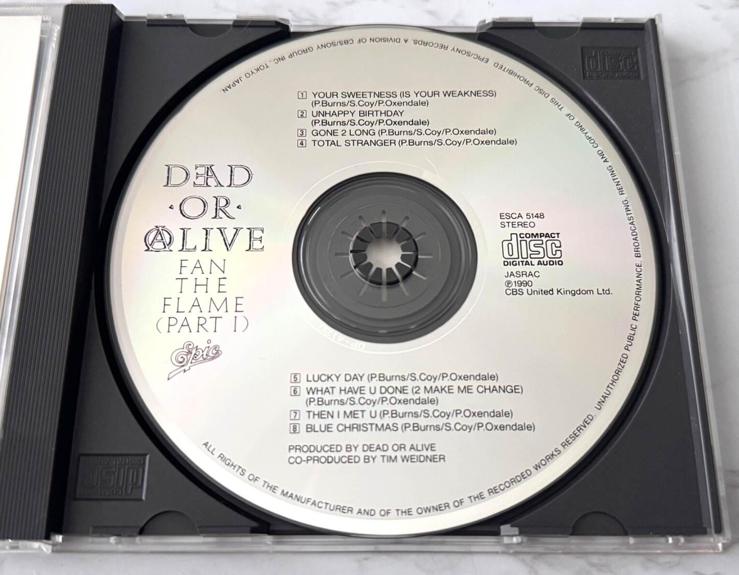 Dead or Alive – Fan The Flame (1990) [JAPAN PRESS]