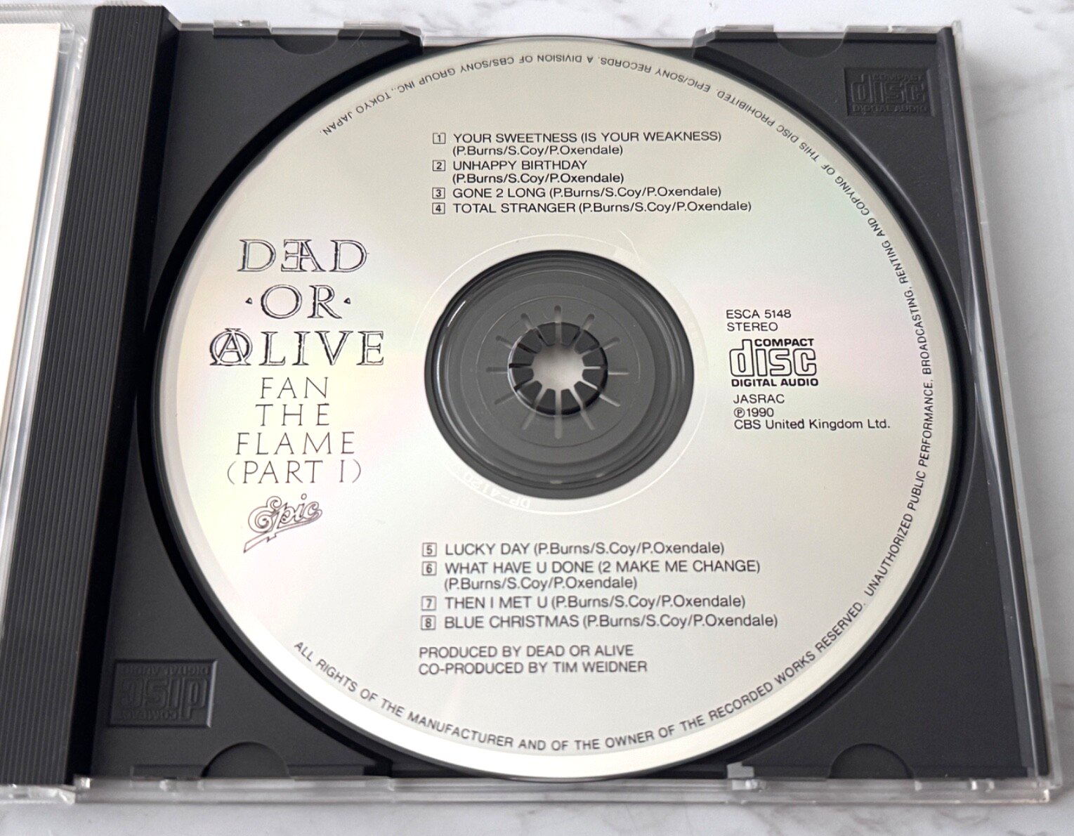 Dead or Alive – Fan The Flame (1990) [JAPAN PRESS]