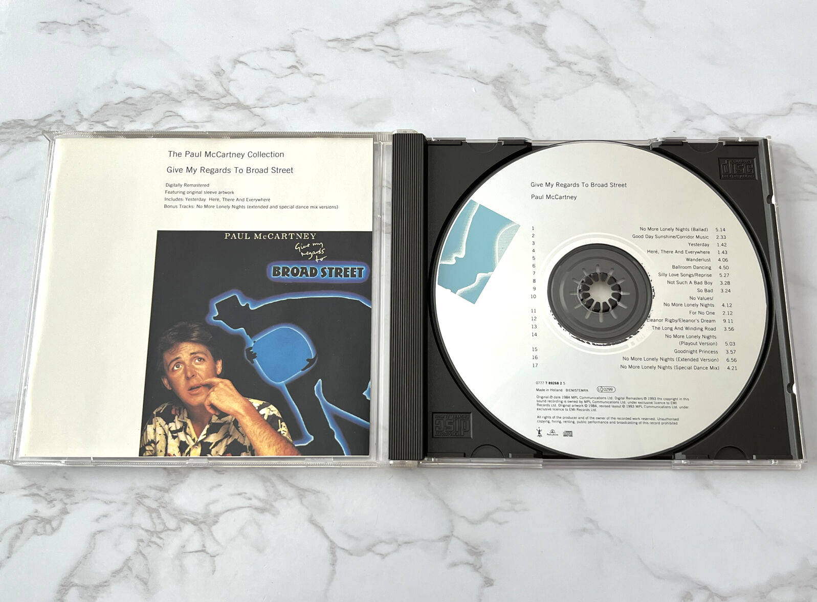 Paul McCartney – Give My Regards To Broad Street [GERMAN PRESS]