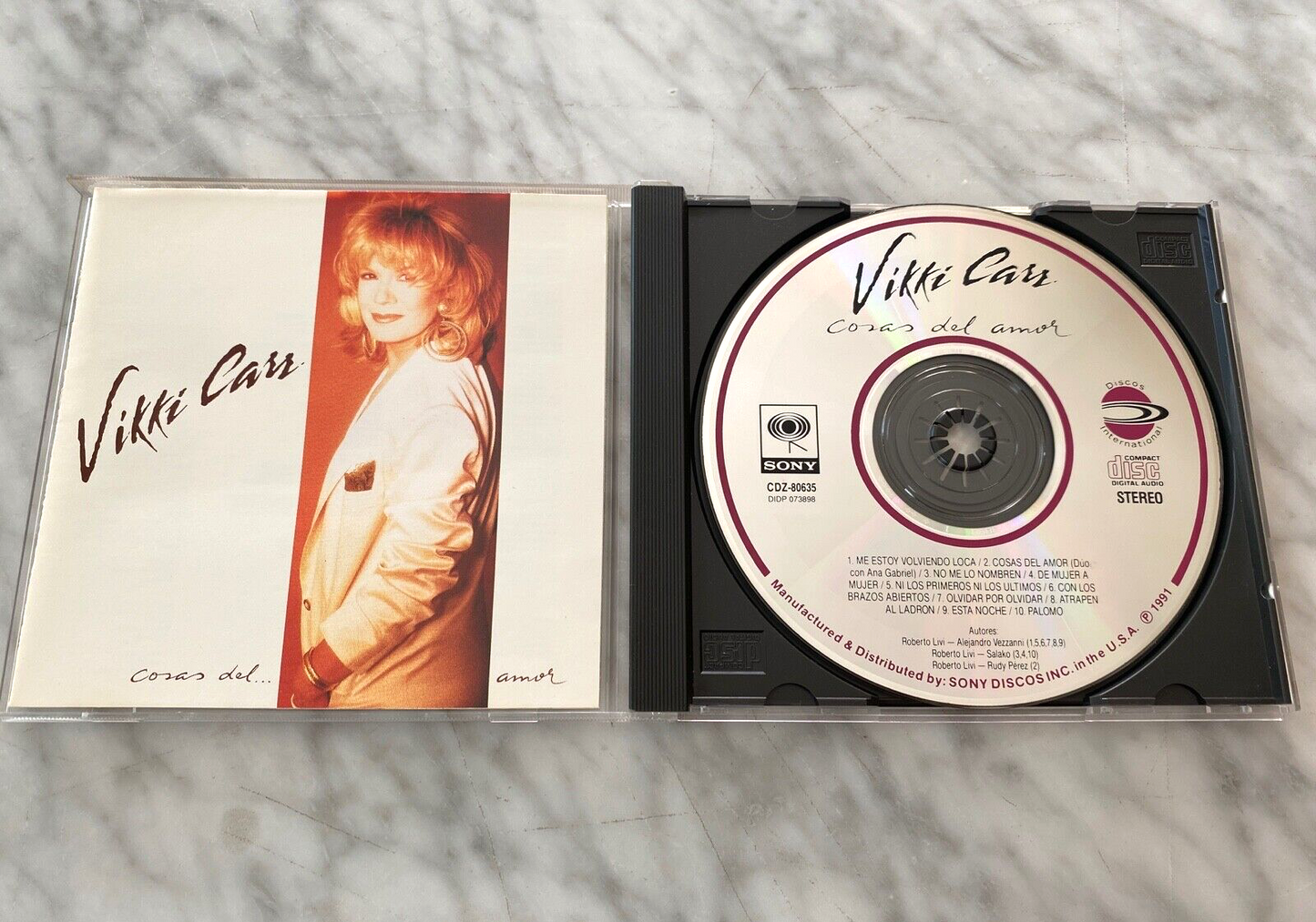 Vikki Carr – Cosas Del Amor (2001)