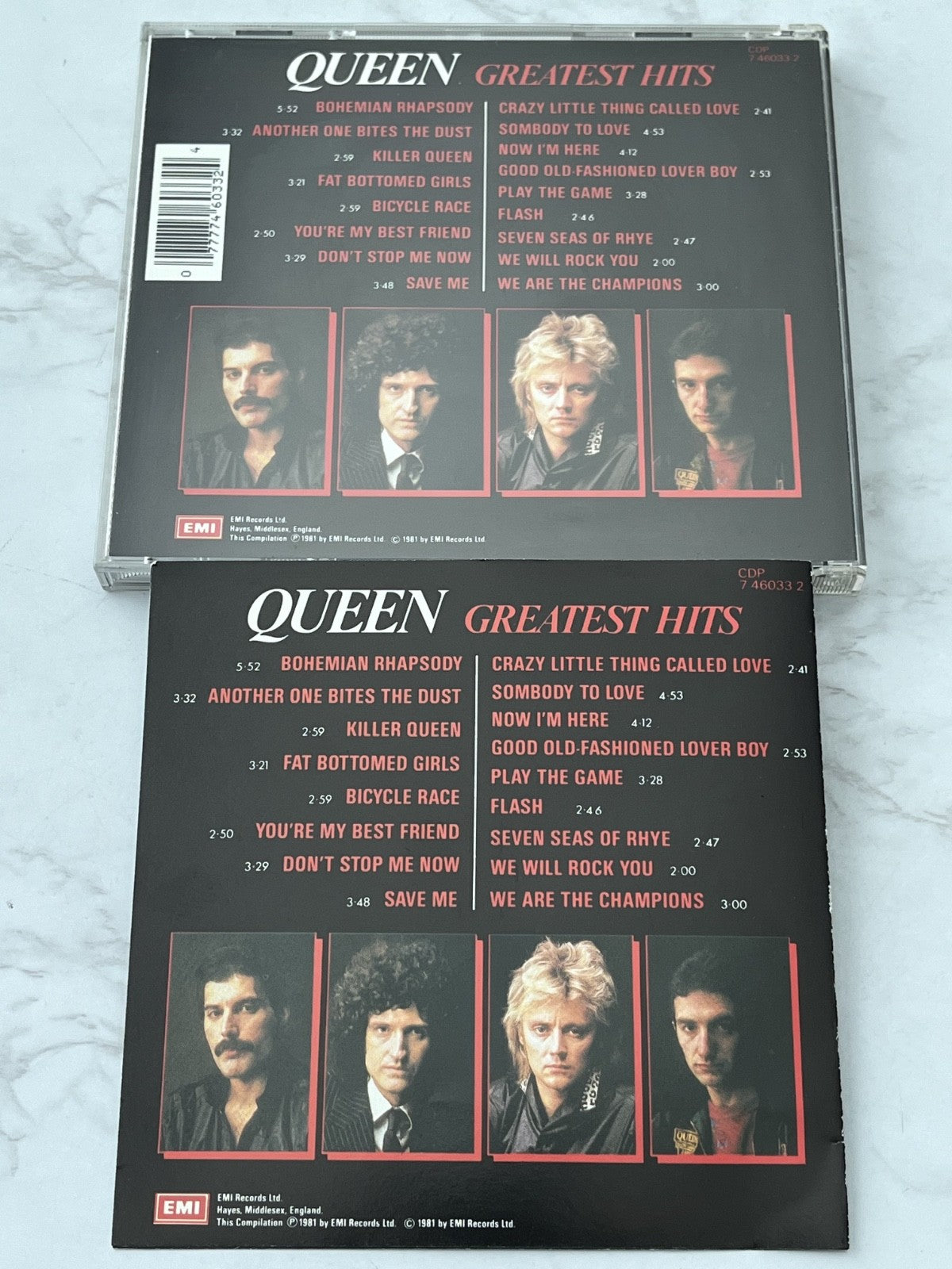 Queen – Greatest Hits (1991) [GERMAN PRESS]