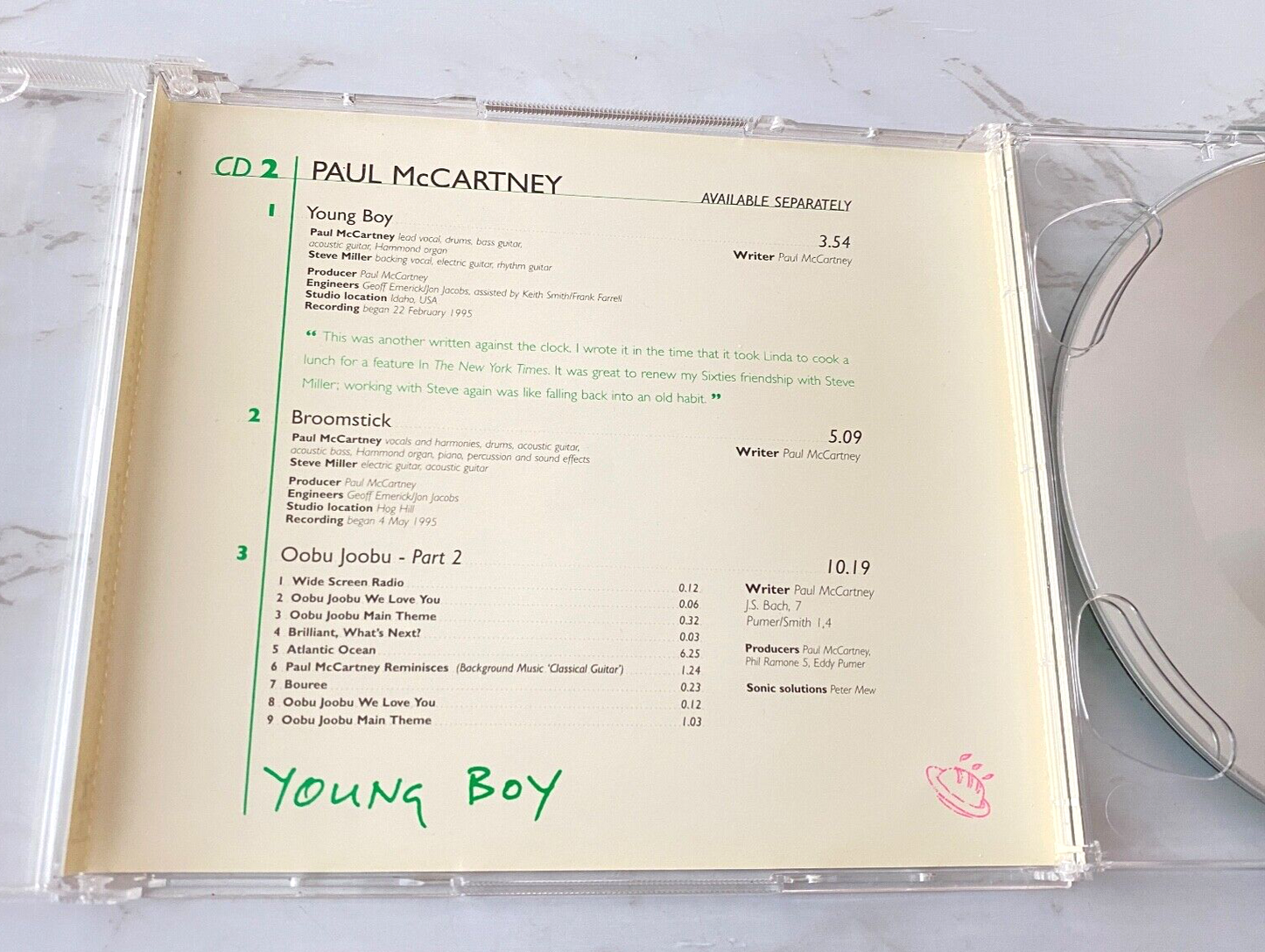 Paul McCartney – Young Boy (1997)
