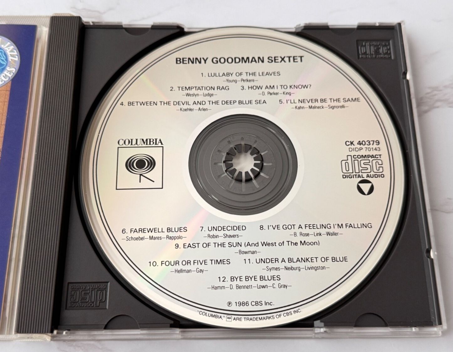 Benny Goodman – Sextet Benny Goodman (1986)