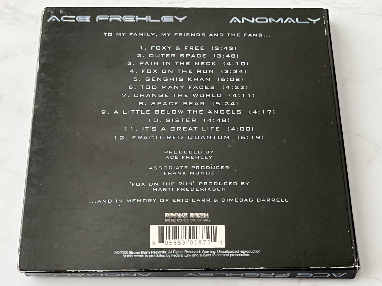 Ace Frehley – Anomaly (2009)