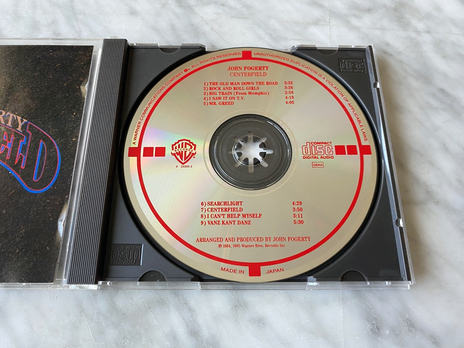 John Fogerty – Centerfield [JAPAN PRESS]