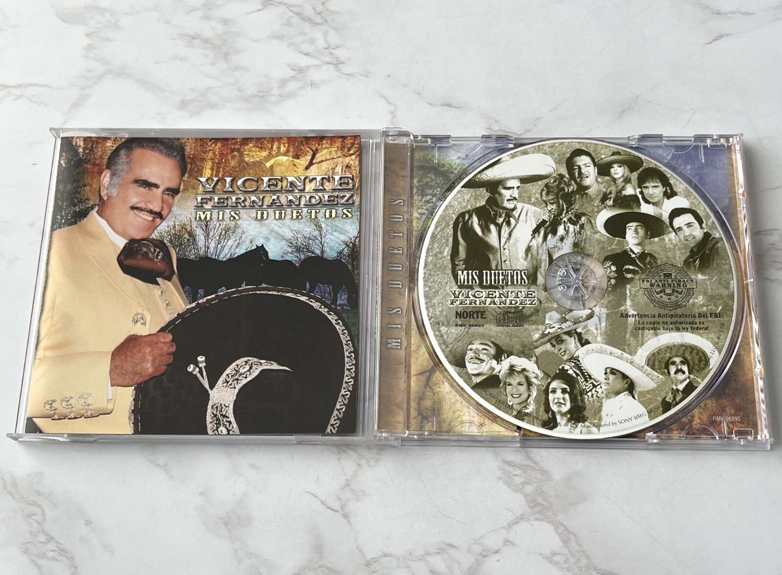 Vicente Fernandez – Mis Duetos (2005)
