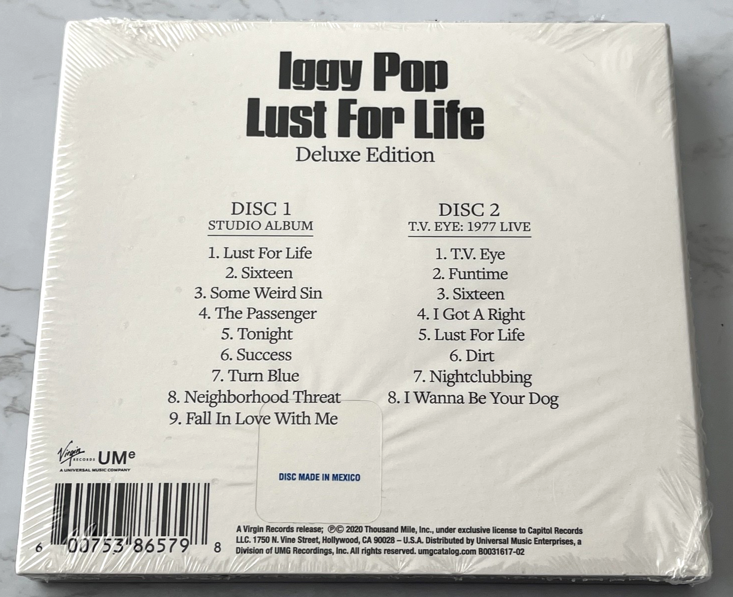 Iggy Pop – Lust For Life 2 (Deluxe Edition, Digipak) (2020)