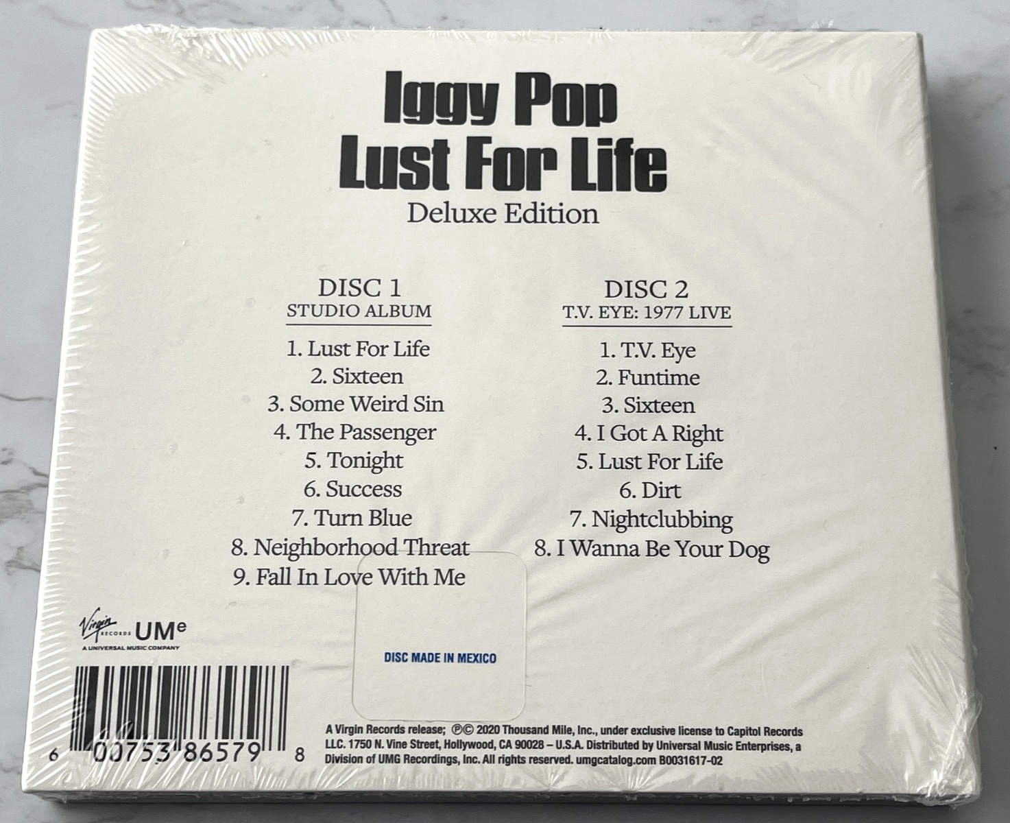 Iggy Pop – Lust For Life 2 (Deluxe Edition, Digipak) (2020)