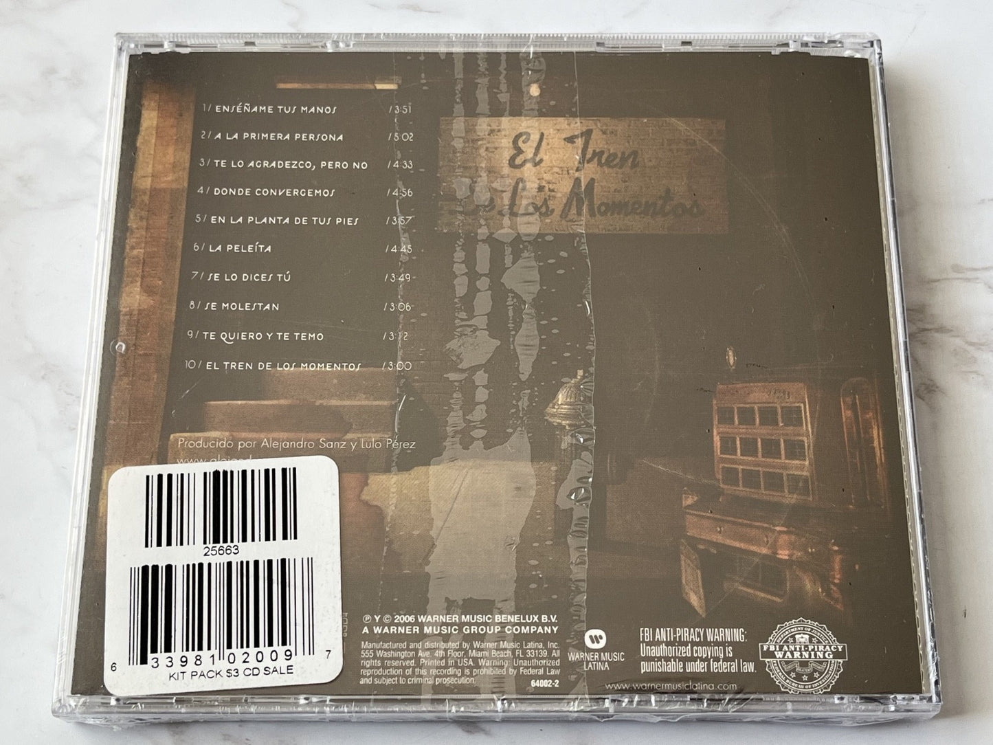 Alejandro Sanz – El Tren De Los Momentos (2006)