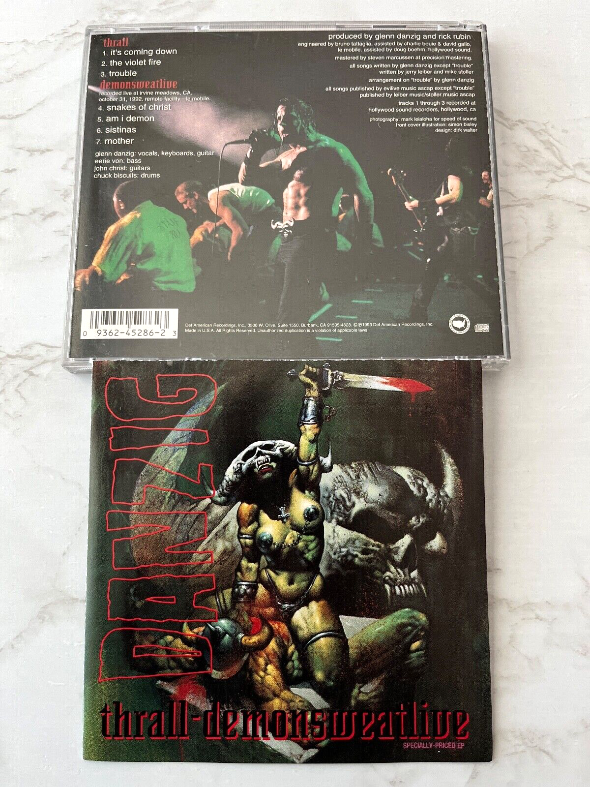 Danzig – Thrall Demonsweatlive (EP) (1993)