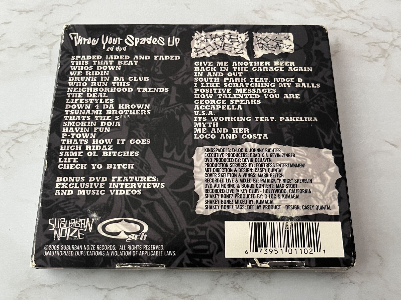 Kingspade – Throw Your Spades Up 2 (Digipak, CD/DVD) (2009)