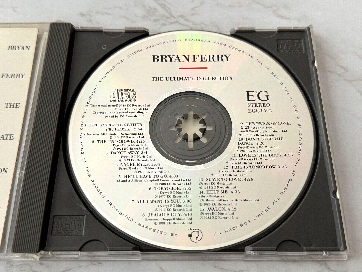 Bryan Ferry – The Ultimate Collection (1988)