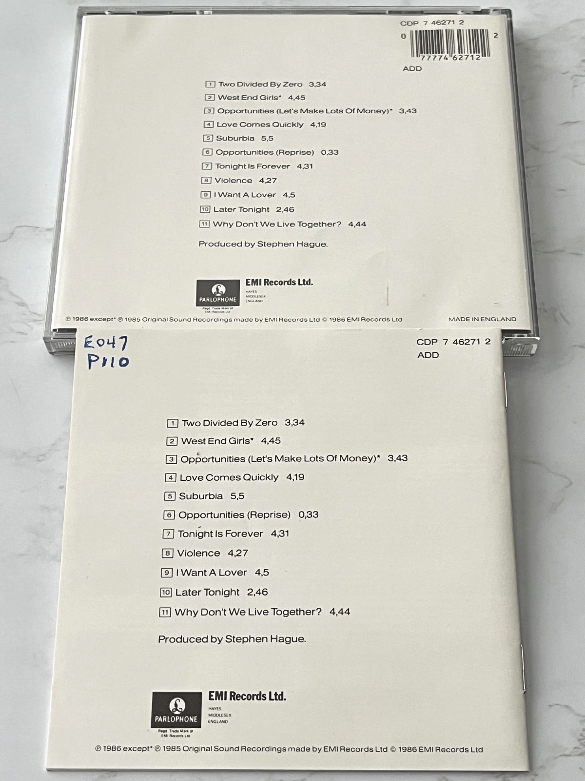 Pet Shop Boys – Please (1986)