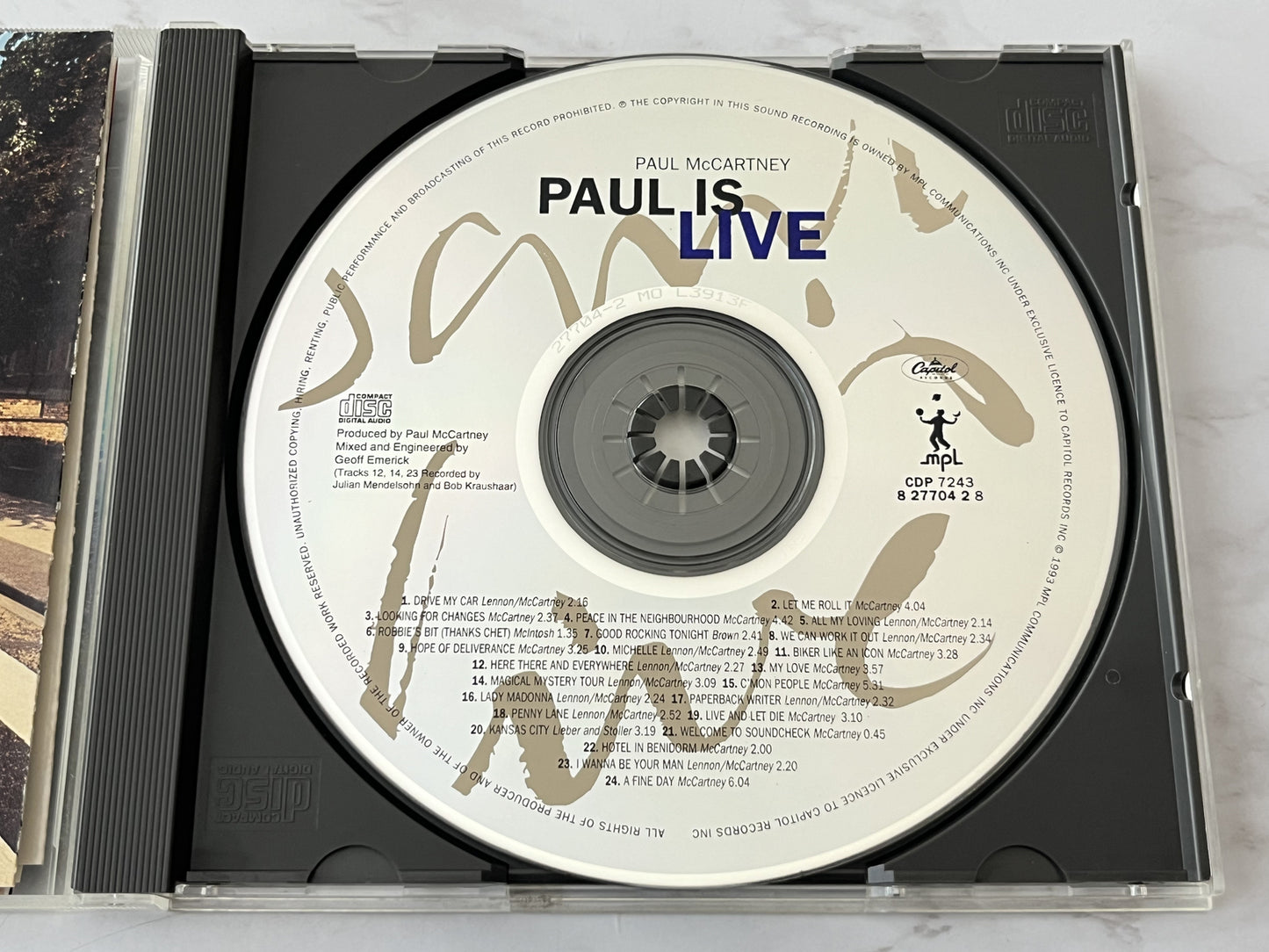 Paul McCartney – Paul Is Live (1993)