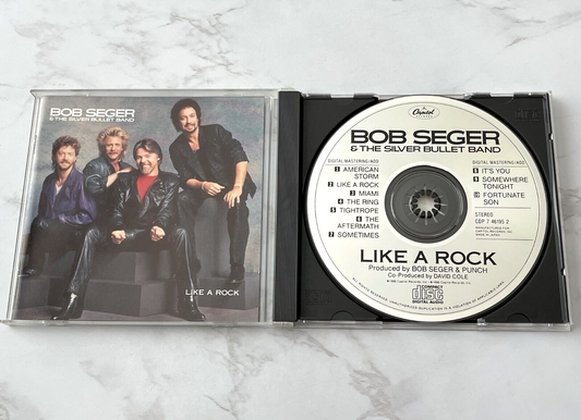 Bob Seger & The Silver Bullet Band – Like A Rock (1986) [JAPAN PRESS]