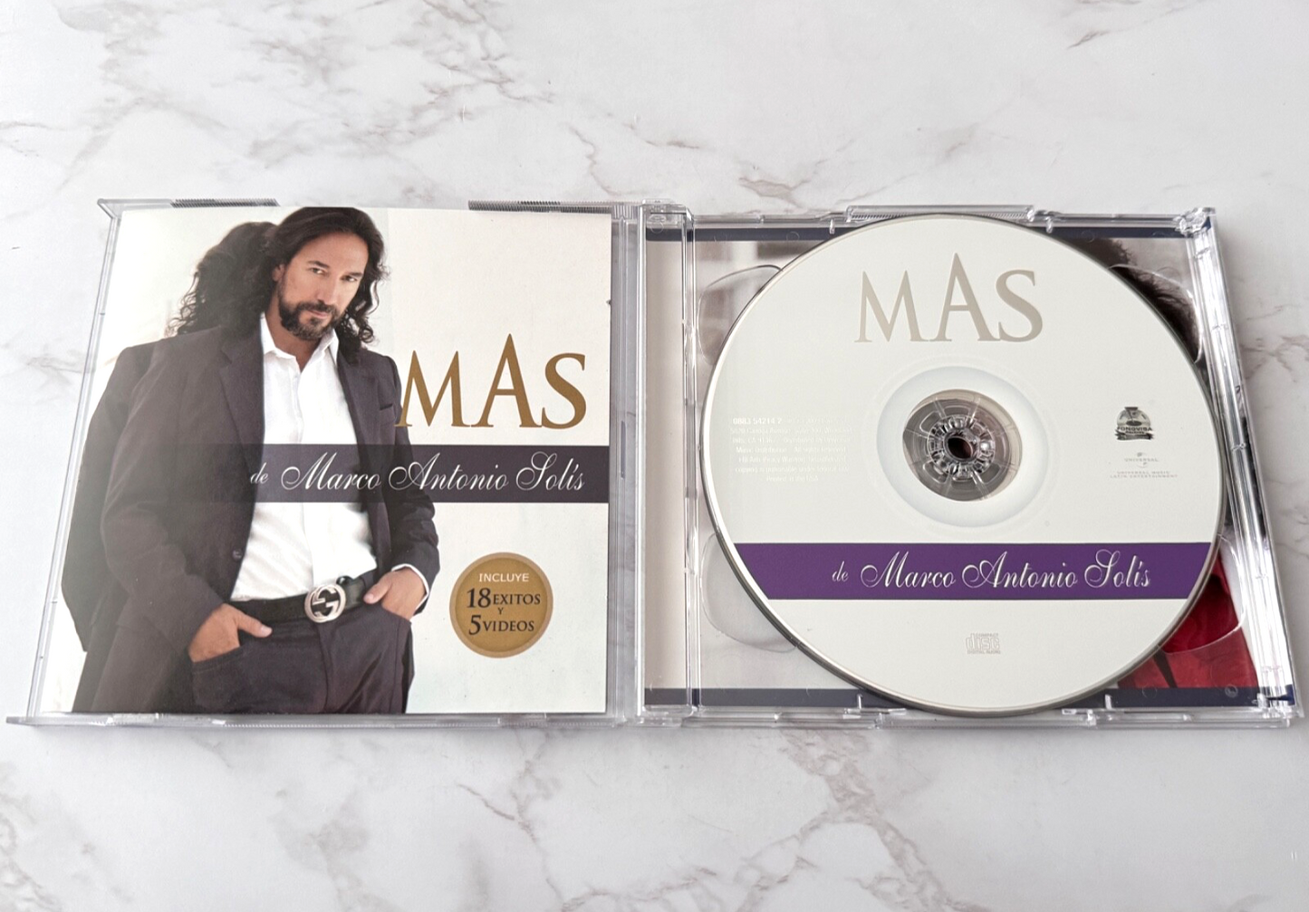 Marco Antonio Solis – Mas (CD/DVD) (2009)