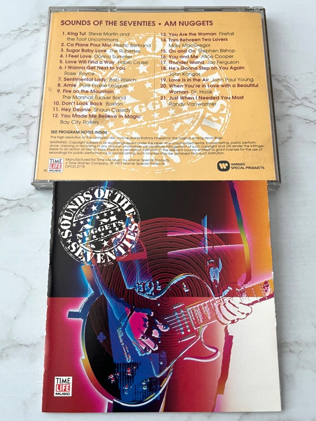 Alice Cooper, Boston, Jay Ferguson, Various – Time Life Sounds Of The Seventies AM Nuggets (1993)